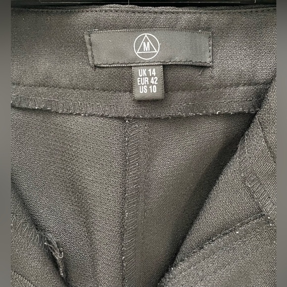 Missguided Black Dress Pants - size US 10 - Picture 4 of 7